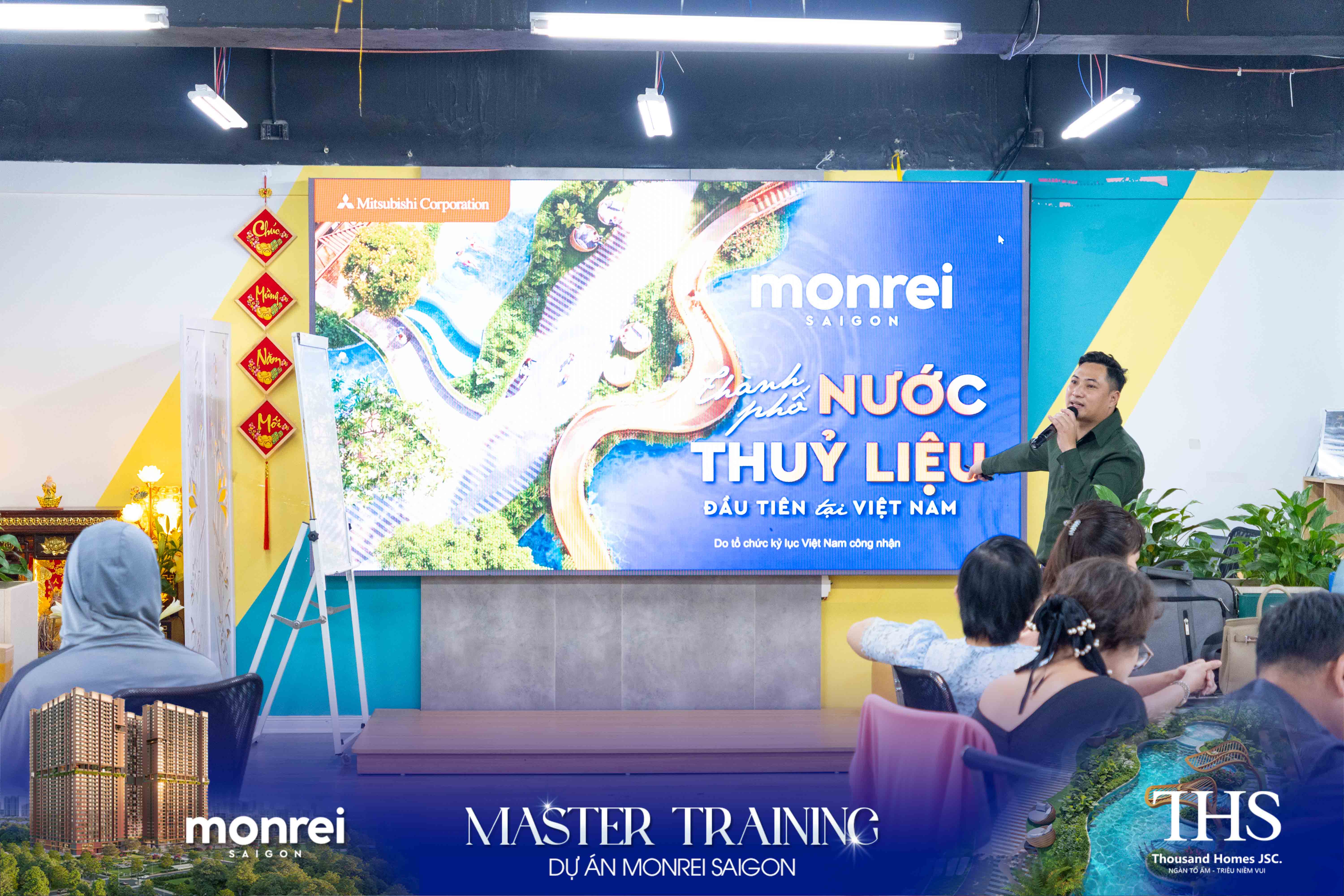 Phó Tổng Giám đốc Vương Văn Minh đào tạo dự án Monrei Saigon