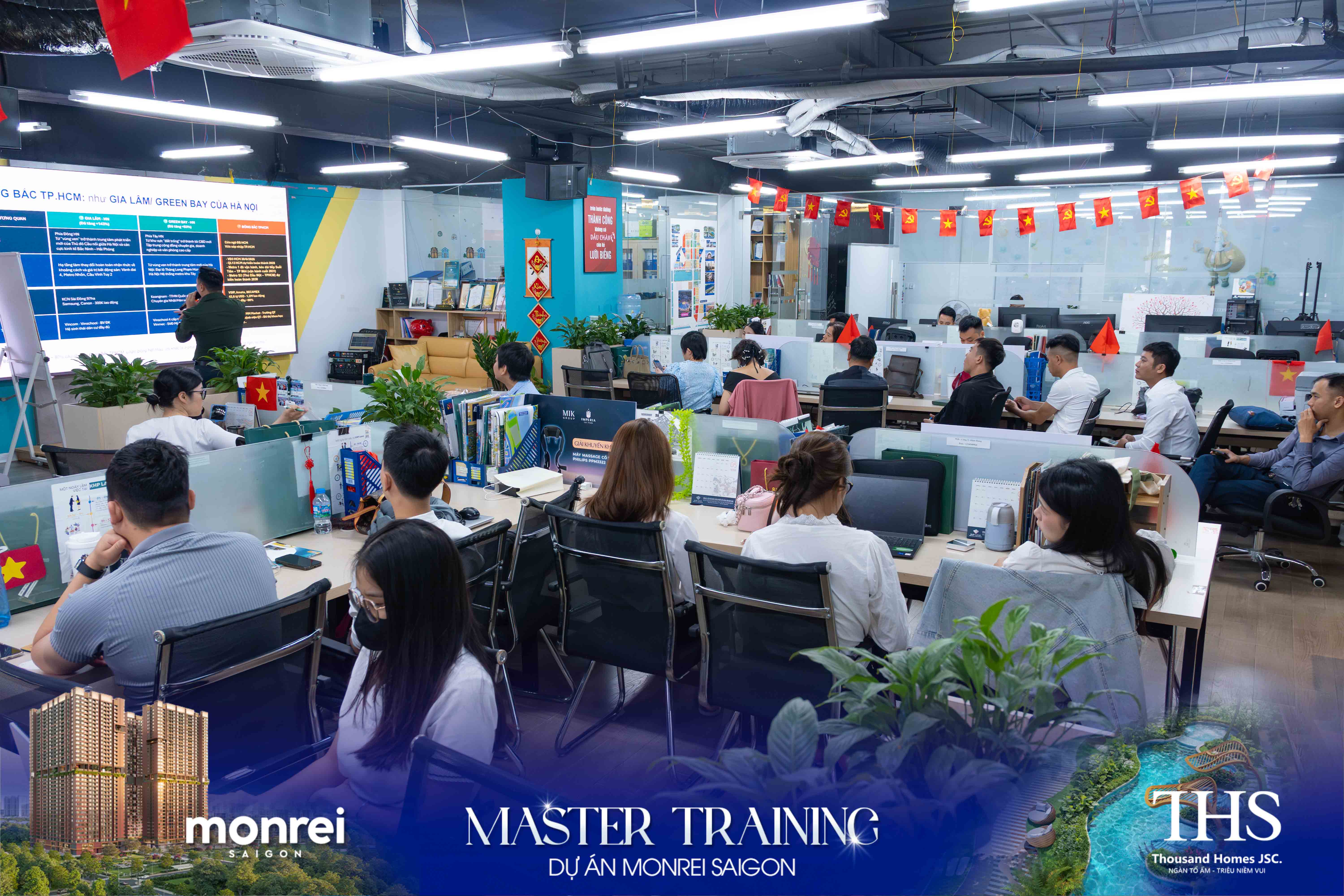 Đội ngũ Thousand Homes tham gia Master Training dự án Monrei Saigon