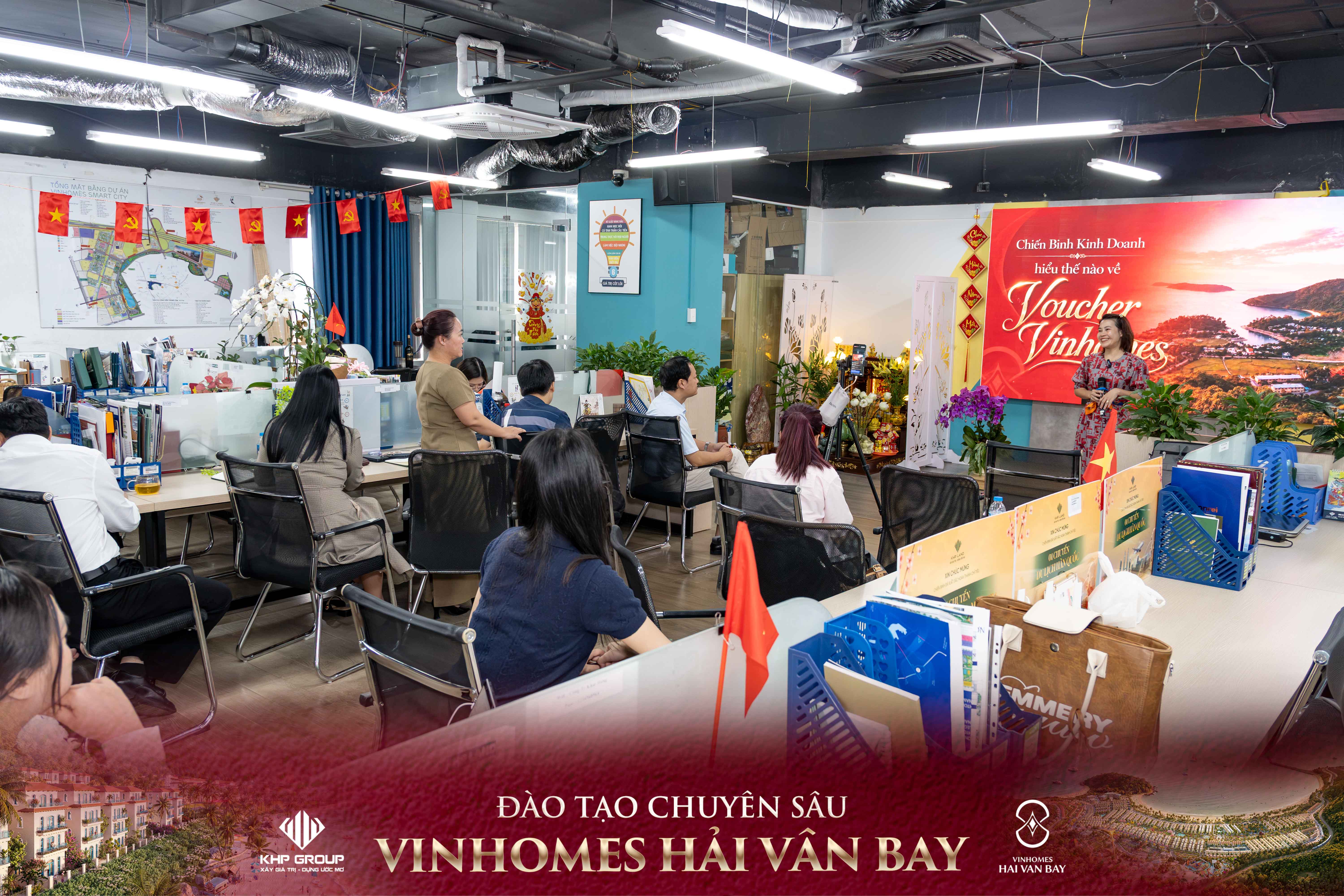 Đội ngũ KHP GROUP tham gia đào tạo dự án Vinhomes Hải Vân Bay