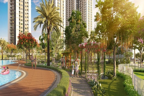 đường dạo bộ imperia smart city